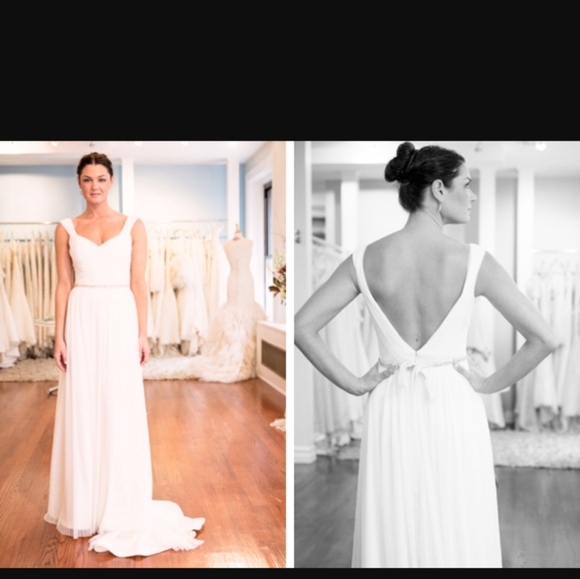 Modern Trousseau Dresses & Skirts - Modern Trousseau Gwen Wedding Dress Ivory Size 12